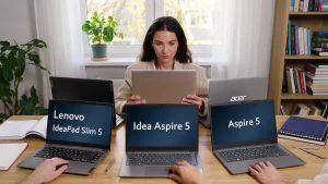 Laptopuri recomandate pentru lucru de acasă și școală 2026