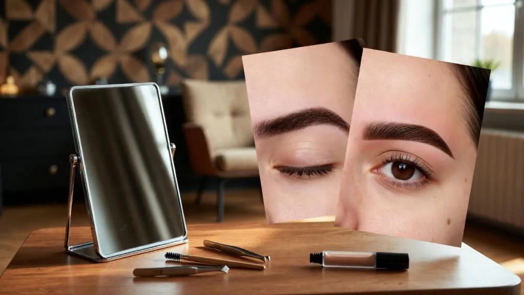 cum să-ți faci sprâncenele