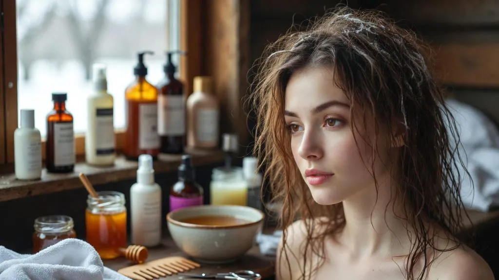 rutină păr deteriorat